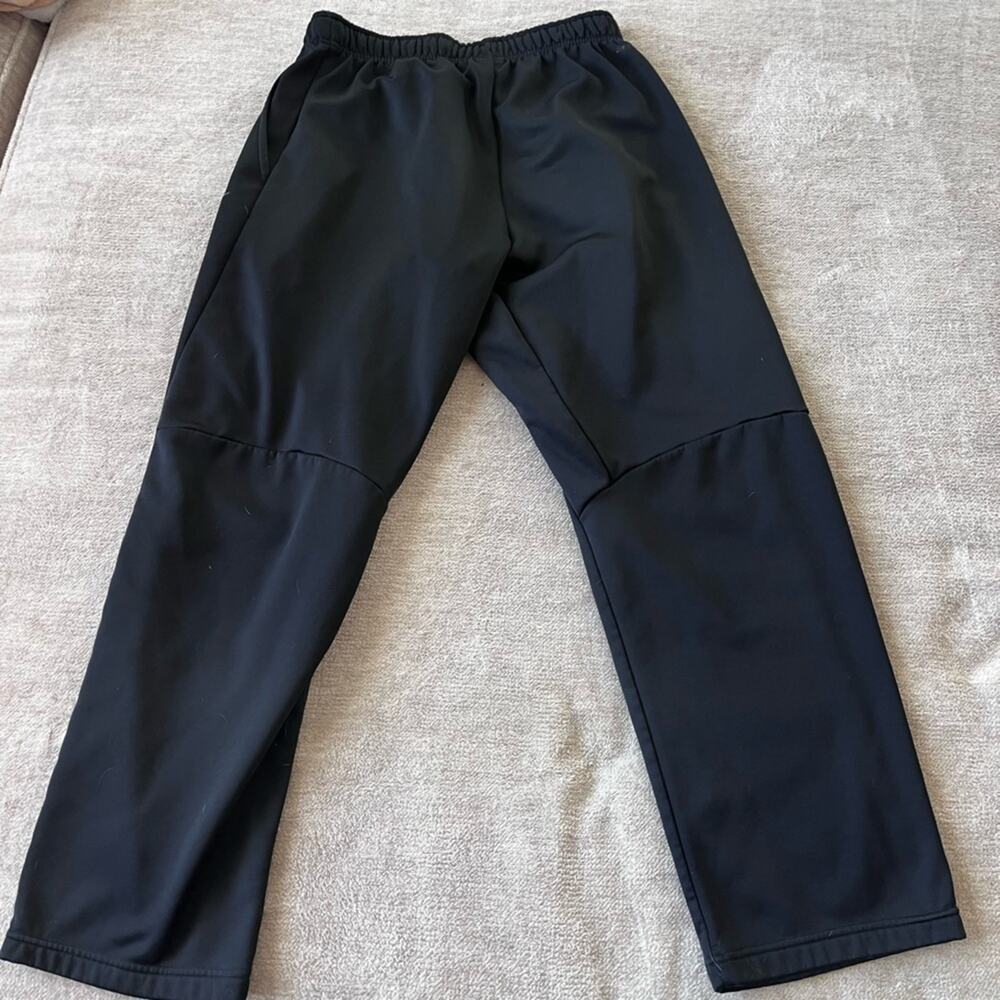 Nike Therma Training Pants Men L Lined Sweatpants Triple Black 800191-010 Swoosh - Picture 7 of 7